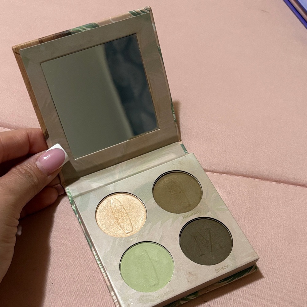 Nomad Eyeshadow Palette - Gold, Brown, Green Shades